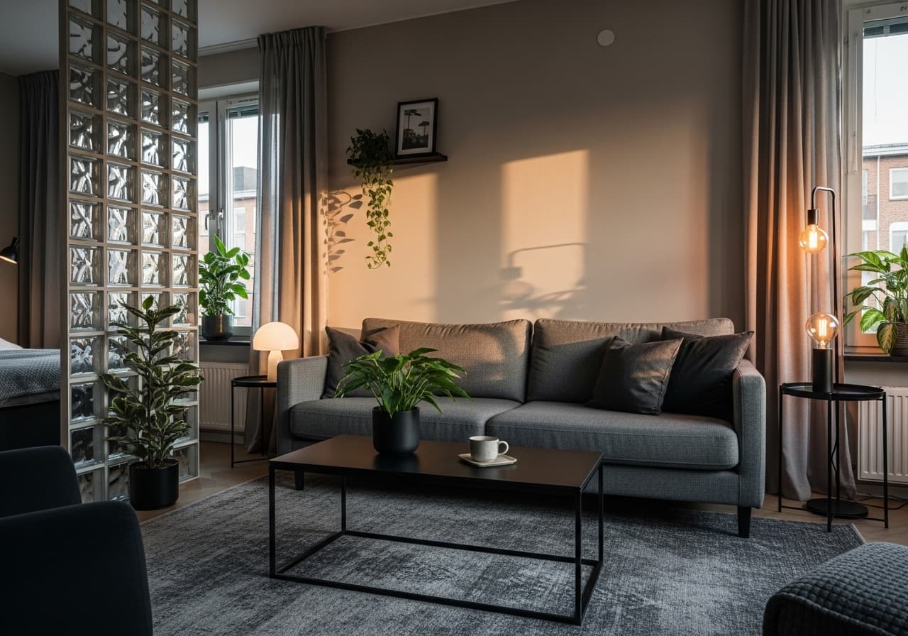 Światło zamiast ściany – powrót pustaków szklanych do aranżacji